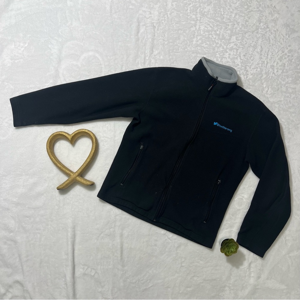 Black Full-Zip Women's Sweatshirt